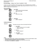 Preview for 46 page of Panasonic 308UK Operating Instructions Manual