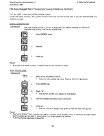 Preview for 57 page of Panasonic 308UK Operating Instructions Manual