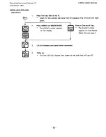 Preview for 59 page of Panasonic 308UK Operating Instructions Manual