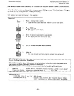 Preview for 62 page of Panasonic 308UK Operating Instructions Manual