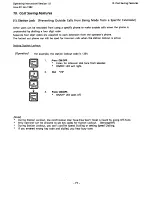 Preview for 75 page of Panasonic 308UK Operating Instructions Manual