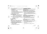 Preview for 9 page of Panasonic 33335 Operating Instructions Manual