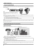 Предварительный просмотр 8 страницы Panasonic 34WX53 - 34" 16:9 HD-Ready Flat-Screen TV Operating Instructions Manual