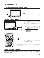 Предварительный просмотр 13 страницы Panasonic 34WX53 - 34" 16:9 HD-Ready Flat-Screen TV Operating Instructions Manual