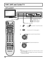 Предварительный просмотр 14 страницы Panasonic 34WX53 - 34" 16:9 HD-Ready Flat-Screen TV Operating Instructions Manual