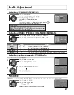 Предварительный просмотр 27 страницы Panasonic 34WX53 - 34" 16:9 HD-Ready Flat-Screen TV Operating Instructions Manual