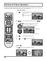 Предварительный просмотр 42 страницы Panasonic 34WX53 - 34" 16:9 HD-Ready Flat-Screen TV Operating Instructions Manual