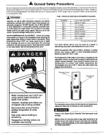 Preview for 2 page of Panasonic 37406 Use & Care Manual