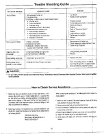 Preview for 11 page of Panasonic 37406 Use & Care Manual