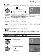 Предварительный просмотр 25 страницы Panasonic 37PA20U - TH - 37" Plasma TV Operating Instructions Manual