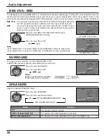 Предварительный просмотр 32 страницы Panasonic 37PA20U - TH - 37" Plasma TV Operating Instructions Manual