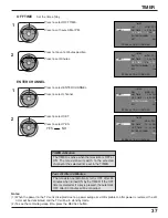 Preview for 37 page of Panasonic 37PA20U - TH - 37" Plasma TV Operating Instructions Manual