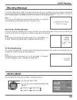 Preview for 45 page of Panasonic 37PA20U - TH - 37" Plasma TV Operating Instructions Manual