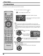 Preview for 48 page of Panasonic 37PD25UP - TH - 37" Plasma TV Operating Instructions Manual