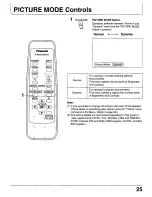 Предварительный просмотр 25 страницы Panasonic 37PD4-P - PT - 37" Plasma Panel Operating Instructions Manual