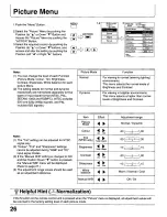 Предварительный просмотр 26 страницы Panasonic 37PD4-P - PT - 37" Plasma Panel Operating Instructions Manual