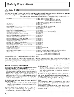 Preview for 6 page of Panasonic 37PH9UK - TH - 37" Plasma Panel Operating Instructions Manual