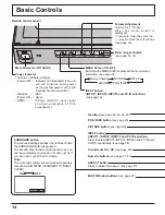 Preview for 14 page of Panasonic 37PH9UK - TH - 37" Plasma Panel Operating Instructions Manual