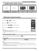 Предварительный просмотр 37 страницы Panasonic 42PH9UK - TH - 42" Plasma Panel Operating Instructions Manual