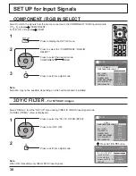 Предварительный просмотр 38 страницы Panasonic 42PH9UK - TH - 42" Plasma Panel Operating Instructions Manual