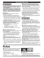 Предварительный просмотр 5 страницы Panasonic 42PX6U - TH - 42" Plasma TV (Spanish) Instrucciones De Operación