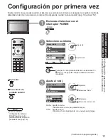 Предварительный просмотр 11 страницы Panasonic 42PX6U - TH - 42" Plasma TV (Spanish) Instrucciones De Operación