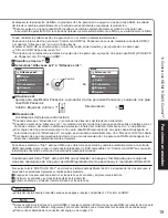 Предварительный просмотр 19 страницы Panasonic 42PX6U - TH - 42" Plasma TV (Spanish) Instrucciones De Operación