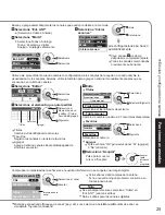 Предварительный просмотр 25 страницы Panasonic 42PX6U - TH - 42" Plasma TV (Spanish) Instrucciones De Operación