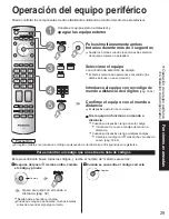 Предварительный просмотр 29 страницы Panasonic 42PX6U - TH - 42" Plasma TV (Spanish) Instrucciones De Operación