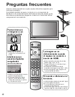 Предварительный просмотр 40 страницы Panasonic 42PX6U - TH - 42" Plasma TV (Spanish) Instrucciones De Operación