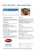 Предварительный просмотр 1 страницы Panasonic 4414 Quick Start Manual