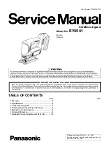 Preview for 1 page of Panasonic 4541OLOA Service Manual