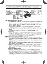 Preview for 4 page of Panasonic 45A1LJ Operating Instructions Manual