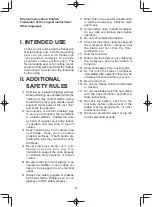 Preview for 8 page of Panasonic 45A1LJ Operating Instructions Manual