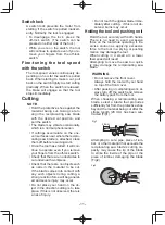 Preview for 11 page of Panasonic 45A1LJ Operating Instructions Manual