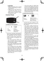 Preview for 12 page of Panasonic 45A1LJ Operating Instructions Manual