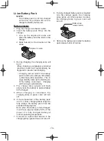 Preview for 14 page of Panasonic 45A1LJ Operating Instructions Manual