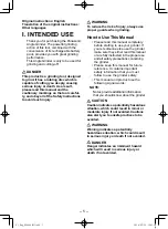 Preview for 5 page of Panasonic 46A2LJ Operating Instructions Manual