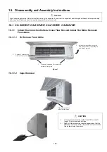 Предварительный просмотр 143 страницы Panasonic 5025232891009 Service Manual