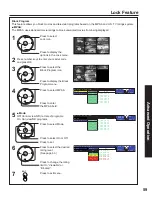 Предварительный просмотр 59 страницы Panasonic 50LCX63 - PT - 50" Rear Projection TV Operating Instructions Manual