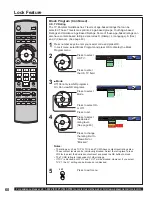 Предварительный просмотр 60 страницы Panasonic 50LCX63 - PT - 50" Rear Projection TV Operating Instructions Manual