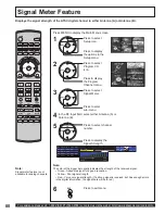 Предварительный просмотр 80 страницы Panasonic 50LCX63 - PT - 50" Rear Projection TV Operating Instructions Manual