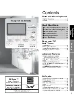 Предварительный просмотр 3 страницы Panasonic 50PZ700U - 50" Plasma TV Quick Start Manual