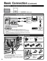 Предварительный просмотр 16 страницы Panasonic 50PZ700U - 50" Plasma TV Quick Start Manual