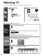 Предварительный просмотр 20 страницы Panasonic 50PZ700U - 50" Plasma TV Quick Start Manual