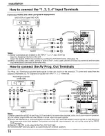 Preview for 10 page of Panasonic 52DL52 - PT - 52" CRT TV Operating Instructions Manual