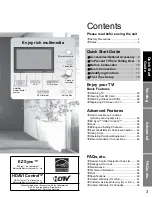 Preview for 3 page of Panasonic 58PZ750U - 58" Plasma TV Operating Instructions Manual