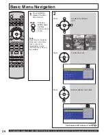 Предварительный просмотр 28 страницы Panasonic 60LCX64 - PT - 60" Rear Projection TV Operating Instructions Manual