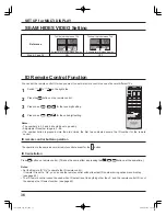 Предварительный просмотр 36 страницы Panasonic 65PF9UK - TH - 65" Plasma Panel Operating Instructions Manual