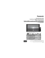 Panasonic 65PX600U - 65" Plasma TV Operating Instructions Manual preview